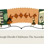 Google Commemorates the Accordion's Patent Anniversary with a Special Doodle
