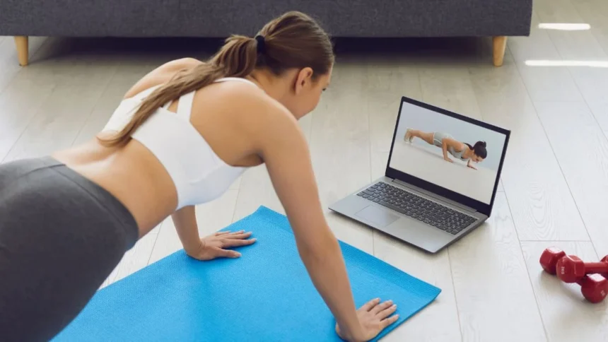 At-home workout tech